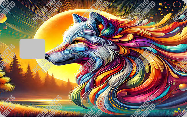 Bank  Card Sticker-BC-2435